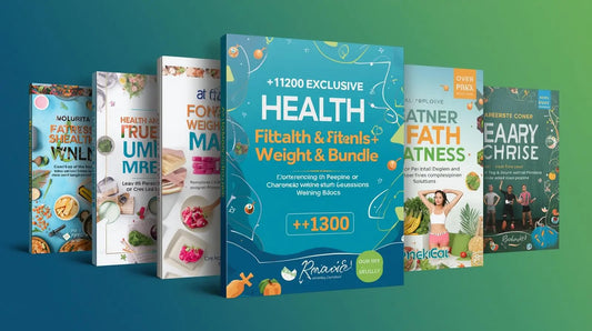 +1200 Exclusive Health, Fitness & Weight Loss eBooks Bundle - PLR MRR Kauppani