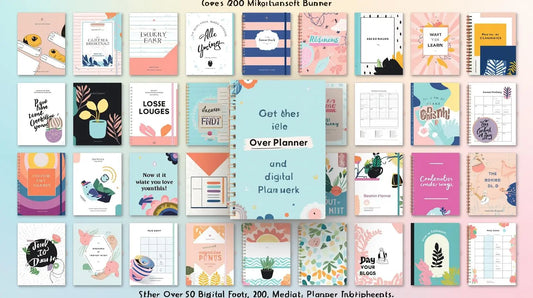 +200 Digital Planners Bundle (With PLR & MRR Rights) Kauppani