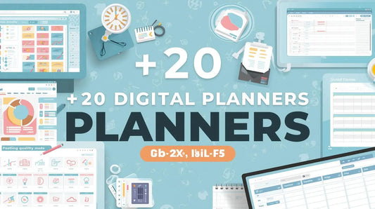 +20 Digital Planners Bundle (With PLR & MRR Rights). Kauppani