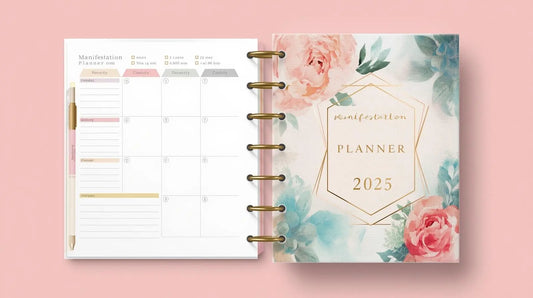 Manifestation Planner 2025 (With PLR & MRR Rights) Kauppani