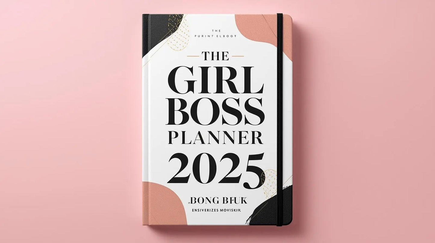 The Girl Boss Planner 2025 - PLR MRR Kauppani